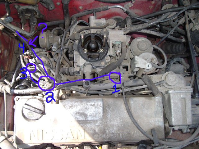 Nissan z24 carburetor diagram #8